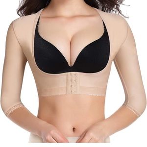 Brabic Upper Arm Shaper Post Surgical Slimmer Compression Sleeve Shapewear small